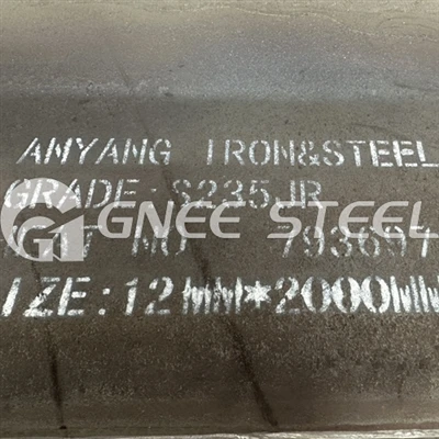 EN10025 Płyty konstrukcyjne ze stali węglowej